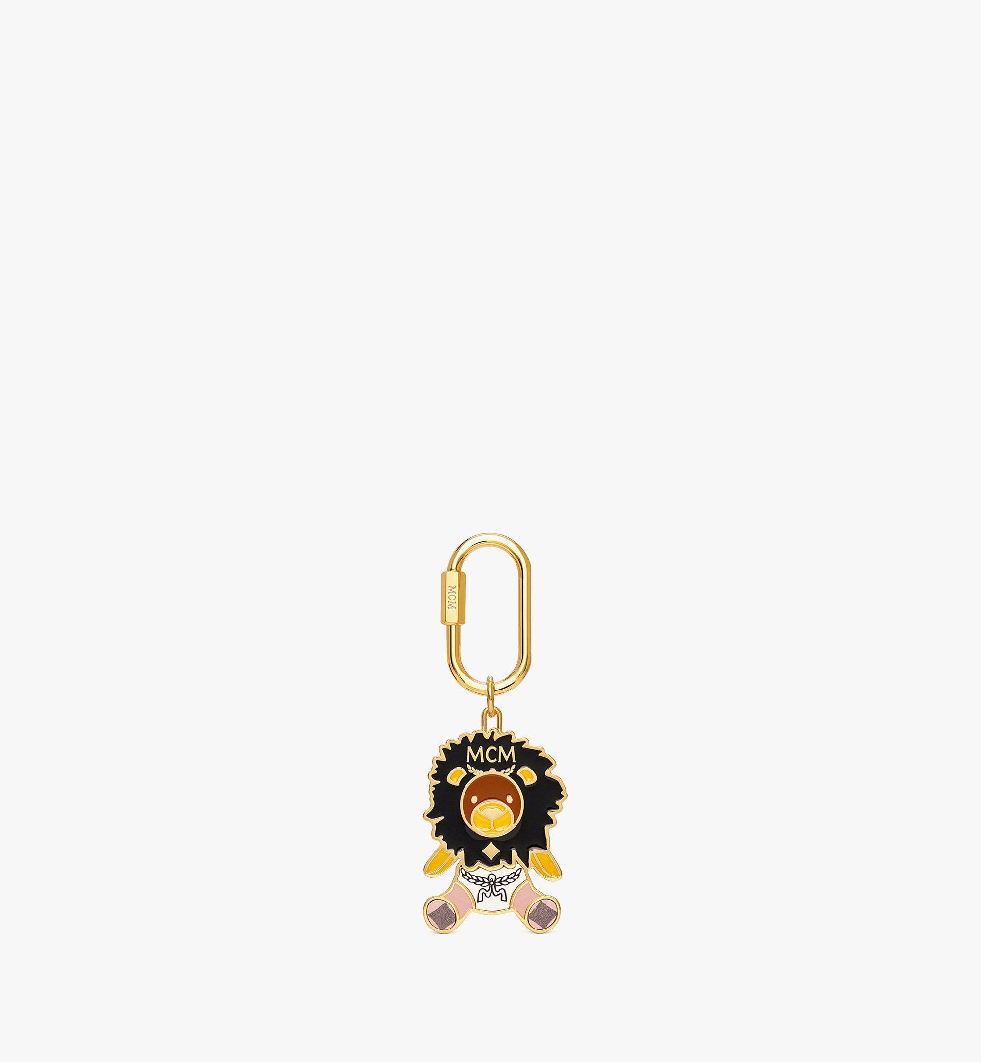 Mcm lion charm sale